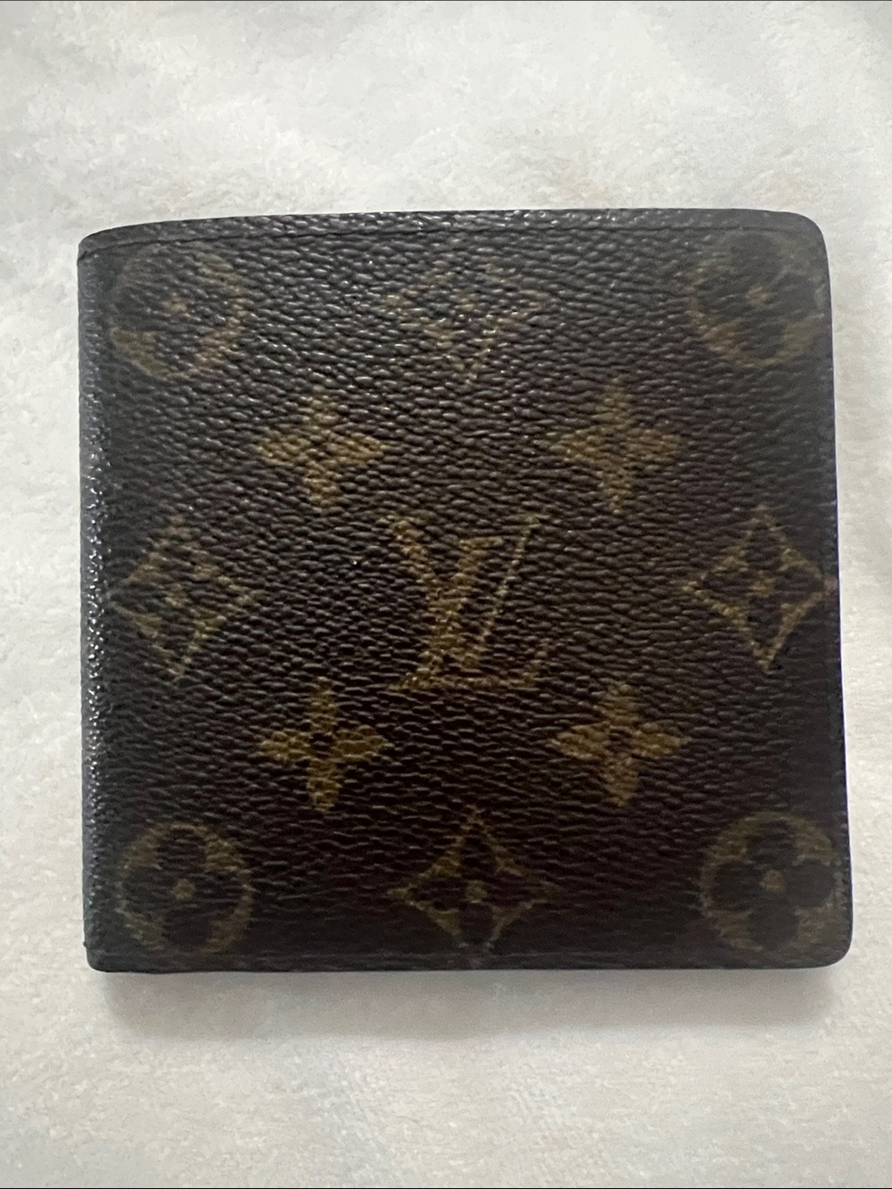 Louis Vuitton Monogram Canvas Wallet in Brown and Gold